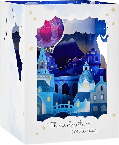 ورقة هولمارك Wonder Wonder Displable Up Card (Adventure تستمر) in Saudi Arabia