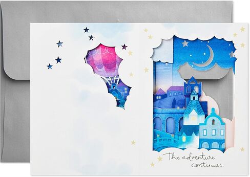 ورقة هولمارك Wonder Wonder Displable Up Card (Adventure تستمر) in Saudi Arabia