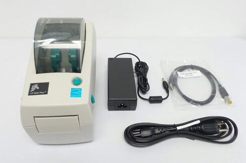 Zebra LP2824 Plus Label Printer with USB & Serial P/N: 282P-201110-000 (Renewed) in Saudi Arabia