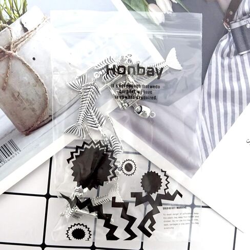 Honbay 4pcs سحرية سحر الهيكل العظمي لحوريات البحر لصنع المجوهرات أو الحرف اليدوية DIY in Saudi Arabia
