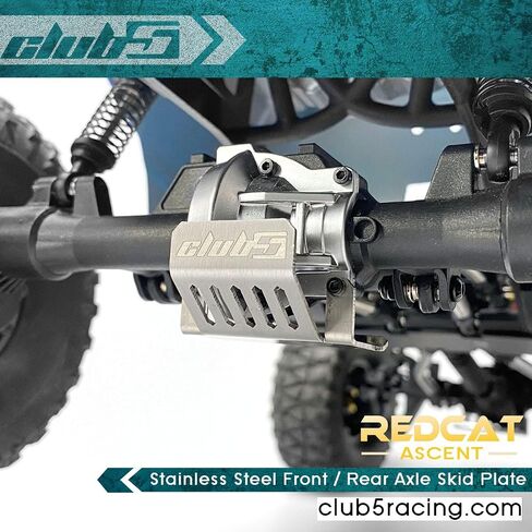 Club 5 Racing الفولاذ المقاوم للصدأ الأمامي/الخلفي لوحة التزلج على الصعود/الانصهار redcat in Saudi Arabia