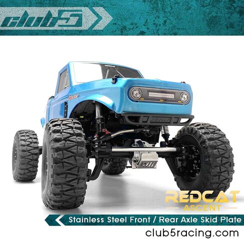 Club 5 Racing الفولاذ المقاوم للصدأ الأمامي/الخلفي لوحة التزلج على الصعود/الانصهار redcat in Saudi Arabia