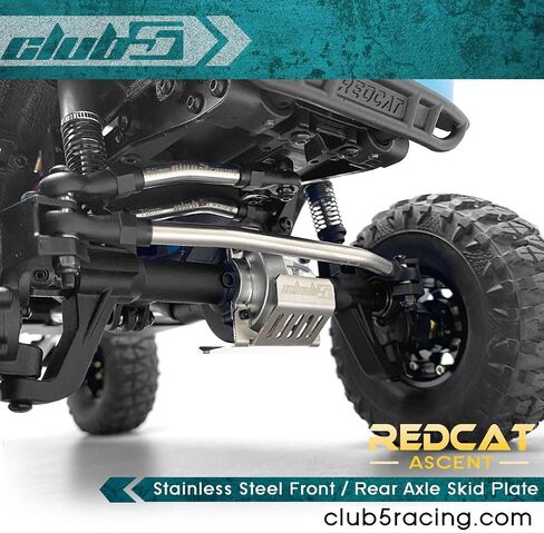 Club 5 Racing الفولاذ المقاوم للصدأ الأمامي/الخلفي لوحة التزلج على الصعود/الانصهار redcat in Saudi Arabia