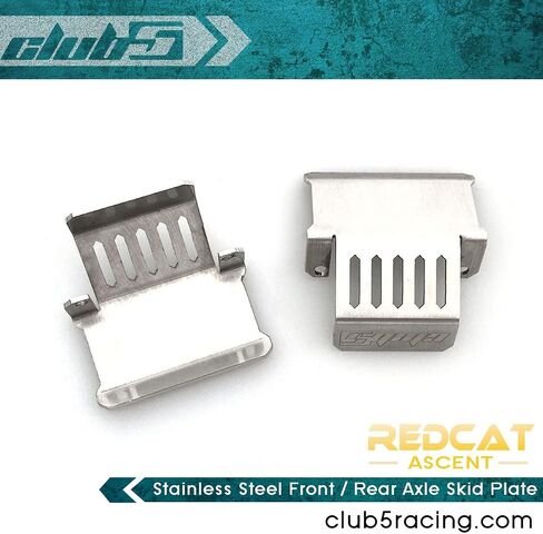 Club 5 Racing الفولاذ المقاوم للصدأ الأمامي/الخلفي لوحة التزلج على الصعود/الانصهار redcat in Saudi Arabia