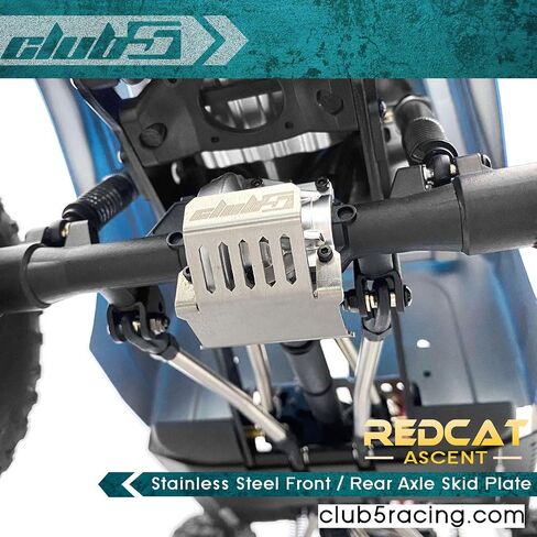 Club 5 Racing الفولاذ المقاوم للصدأ الأمامي/الخلفي لوحة التزلج على الصعود/الانصهار redcat in Saudi Arabia