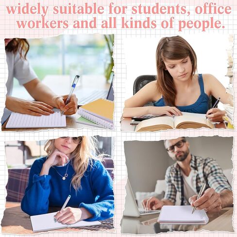 6 Pack Left Handed Notebook 100 Sheets/200pages Multiple Colors Spiral Notebook, 3.5 x 5.5 Inches Inspirational Left Handed Journal Spiral for Office, Supplies Gifts in Saudi Arabia