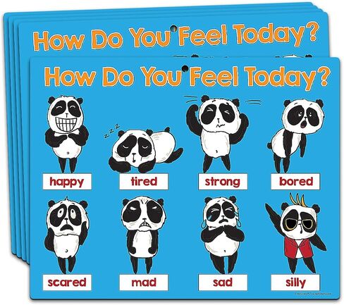 ZOCO – How Do You Feel Today Magnet – Feelings, Emotions, Mood Chart for Kids – 8.5x11 Laminated – SEL Tool for Toddlers, Preschool & Elementary in Kuwait