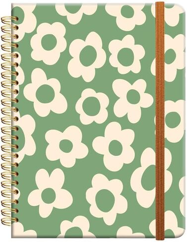دفتر الكتابة الحلزوني المحكوم ، A5 Hardcover College College Journal for Women Lady Girl ، ملزمة قوية مزدوجة مع الورق الممتاز ، 8.4 "× 6" ، مثالية للمدرسة ، المكتب ، الهدايا المنزلية (علم كبرياء قوس قزح) in Kuwait