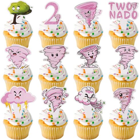 24 PCS Safari Party Decorations - Safari Cupcake Toppers Wild Animals for Safari Birthday Decorations & Safari Baby Shower Decorations in Kuwait