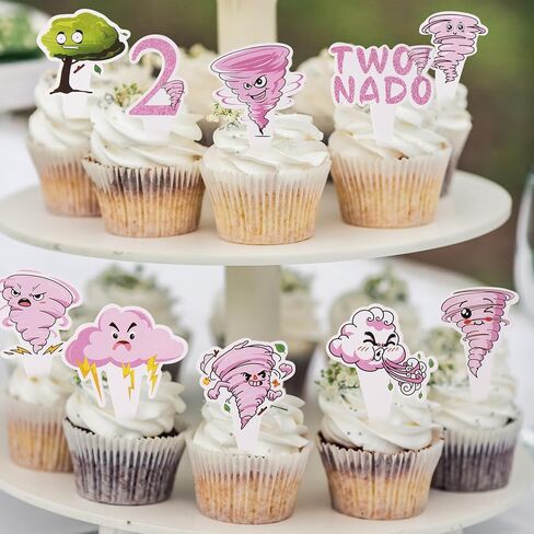 24 PCS Safari Party Decorations - Safari Cupcake Toppers Wild Animals for Safari Birthday Decorations & Safari Baby Shower Decorations in Kuwait