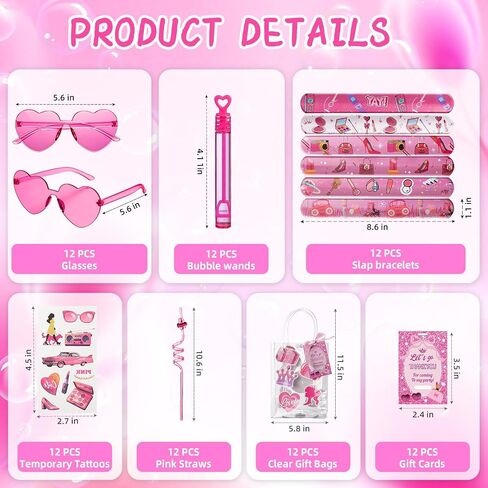 VanBlue 135pcs Pink Girls Party Form in Kuwait