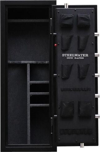 STEELWATER GUN SAFES New Improved E.M.P Proof, 16 Long Gun, 60 MInute Fire Protection, Auto LED LIghting, Dehumidifier, and Door Organizer kit, for Rifles, Pistols, and other valuables. AMEGS5922-EMP in Saudi Arabia