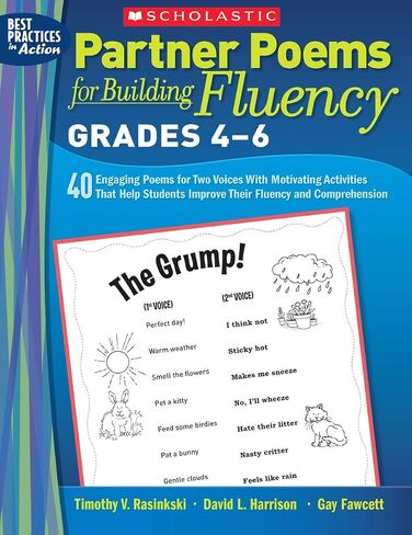 Partner Poems for Building Fluency: Grades 4-6: 40 Engaging Poems for Two Voices With Motivating Activities That Help Students Improve Their Fluency and Comprehension in Saudi Arabia