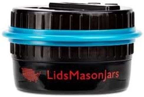 Lidsmasonjars-Digital Bank Bank-Pinggy Bank للبالغين فقط يناسب البالغين بطاريات العد المنقولة بالغطاء الماسون المعدني-2-AAA غير المدرجة. in Saudi Arabia