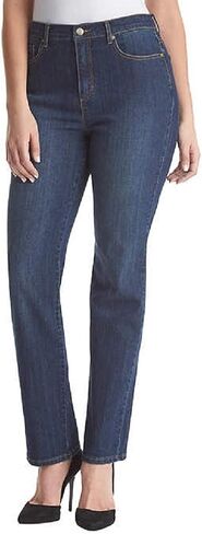 Nine West Women's Plus Size Amanda Classic High Rise Tapered Jean, Glacier in Saudi Arabia