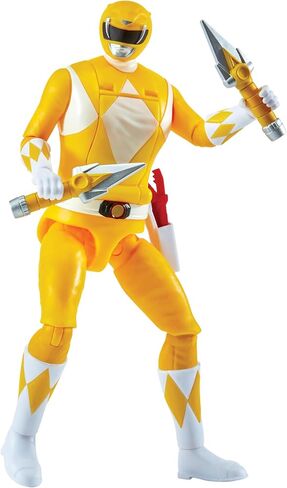 Rangers Morphin Power Mighty: إعادة التوطين-شخصية عمل الحارس الصفراء المورفين من قبل ألعاب Playmates in Saudi Arabia