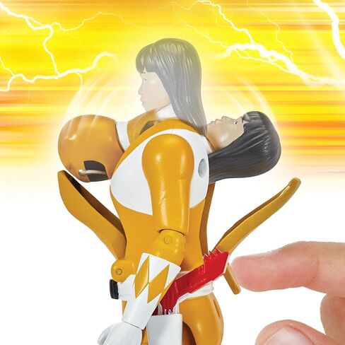 Rangers Morphin Power Mighty: إعادة التوطين-شخصية عمل الحارس الصفراء المورفين من قبل ألعاب Playmates in Saudi Arabia
