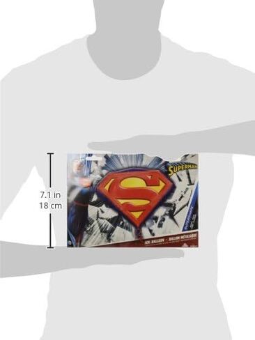 Anagram International 1002957 Balloon International Superman Superman Emblem Pack ، 26 "، متعدد الألوان in Saudi Arabia