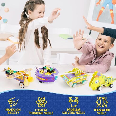 مجموعات STEM للأطفال الذين تتراوح أعمارهم بين 8 و 10 سنوات ، ألعاب STEM للأولاد من 8 إلى 12 عامًا ، تجارب علمية مشاريع هندسة الروبوتات ، أنشطة بناء الروبوتات لـ 6 7 8 9 10 11 12 13 14 سنة الأولاد in Saudi Arabia