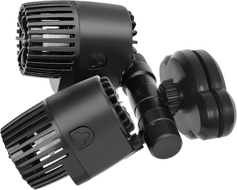 AQQA Aquarium Wave Maker - 4277GPH Fish Tank Wavemaker Magnetic Mount Suction /360°+180°Adjustable Double Powerhead/Ultra-quiet Circulation Pump,For Freshwater Saltwater in Saudi Arabia