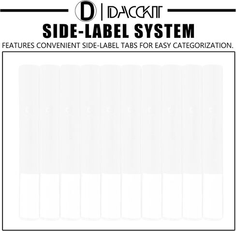 D DACCKIT Graded Card Binder，Holds 90 Card - 9 Pocket Slab Binder for Cards Compatible with PSA CGC BGS SGC（Model A, Classic White） in Kuwait