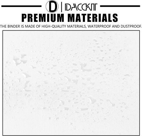 D DACCKIT Graded Card Binder，Holds 90 Card - 9 Pocket Slab Binder for Cards Compatible with PSA CGC BGS SGC（Model A, Classic White） in Kuwait