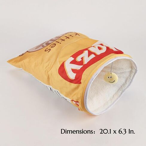 Cat Puppy Toy Bage Bag Bag Cute Potato Chip Bag تصميم معلق على وجبة خفيفة معلقة in Kuwait