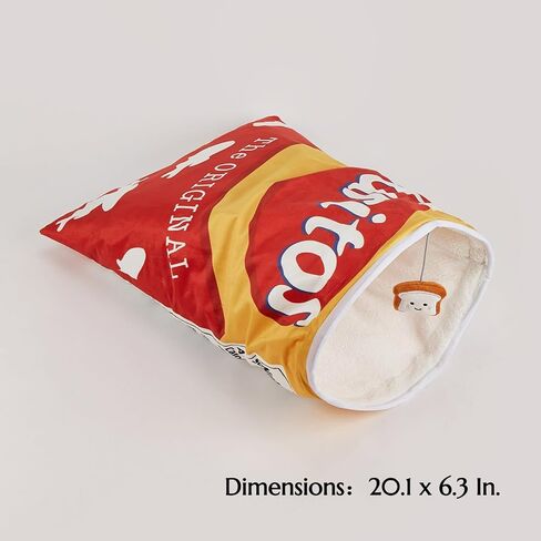Cat Puppy Toy Bage Bag Bag Cute Potato Chip Bag تصميم معلق على وجبة خفيفة معلقة in Kuwait