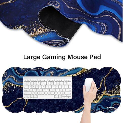 MOSISO Compatible with MacBook Air 13 inch Case 2025 2024 2023 2022 M4 A3240 M3,Hard Shell&Sleeve Bag&Keyboard Skin&Webcam Cover&Screen Film&Wrist Rest for Mouse&Keyboard Set,Air Blue&Art Blue Marble in Saudi Arabia