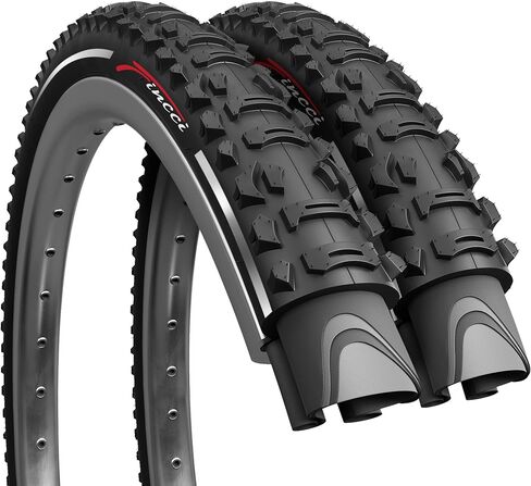 Fincci 26 x 1.95 Inch Bike Tire 50-559 Foldable 60 TPI for MTB Mountain Hybrid Offroad Bicycle in Saudi Arabia