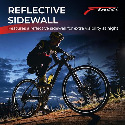Fincci 26 x 1.95 Inch Bike Tire 50-559 Foldable 60 TPI for MTB Mountain Hybrid Offroad Bicycle in Saudi Arabia