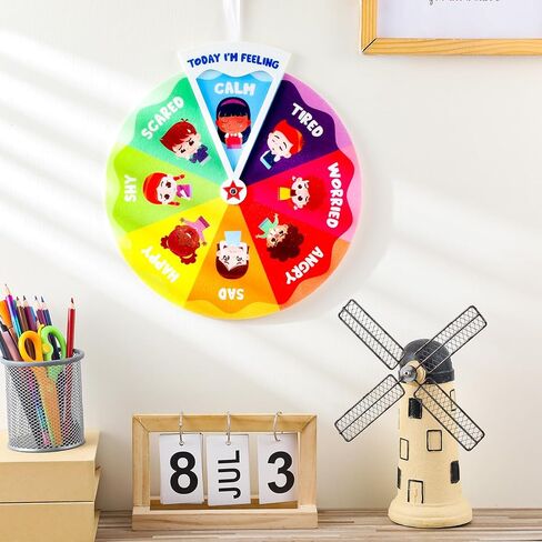 Marspark Weather Wheel, Educational and Learning Activities for Kids, Felt Preschool Learning Toys, Classroom Decor in Saudi Arabia