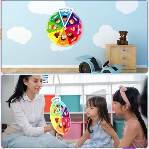 Marspark Weather Wheel, Educational and Learning Activities for Kids, Felt Preschool Learning Toys, Classroom Decor in Saudi Arabia