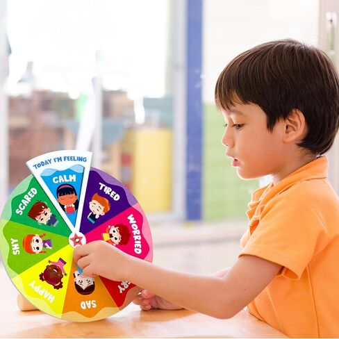 Marspark Weather Wheel, Educational and Learning Activities for Kids, Felt Preschool Learning Toys, Classroom Decor in Saudi Arabia