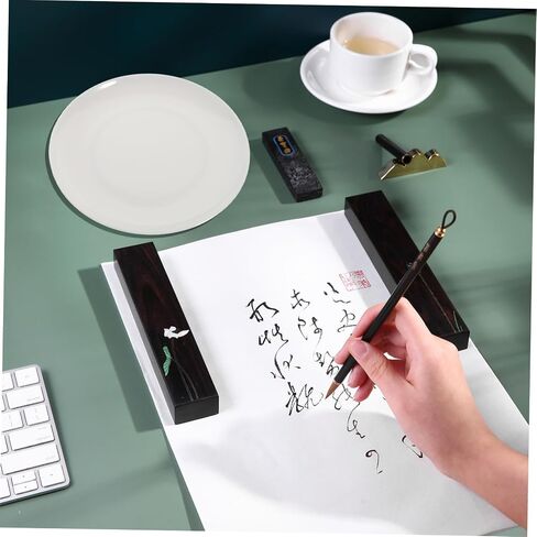 Gadpiparty 2pcs Plastic Ink Paint Dish Palette Watercolor Mixing Tray Calligraphy in Saudi Arabia