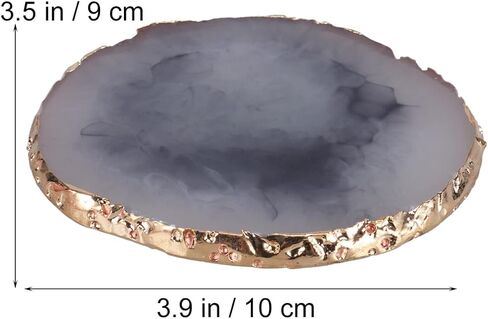 Gadpiparty Nail Art Resin Resin Plate Treshing for Gel Manicure Makeup خلط تخزين سهل التخزين in Saudi Arabia