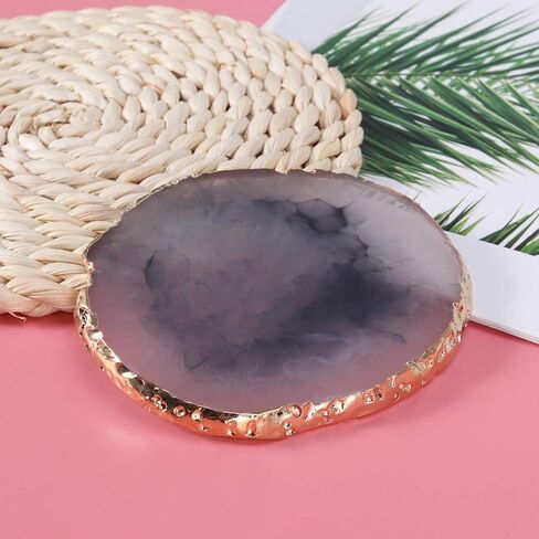 Gadpiparty Nail Art Resin Resin Plate Treshing for Gel Manicure Makeup خلط تخزين سهل التخزين in Saudi Arabia