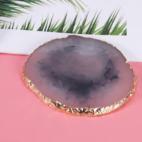 Gadpiparty Nail Art Resin Resin Plate Treshing for Gel Manicure Makeup خلط تخزين سهل التخزين in Saudi Arabia