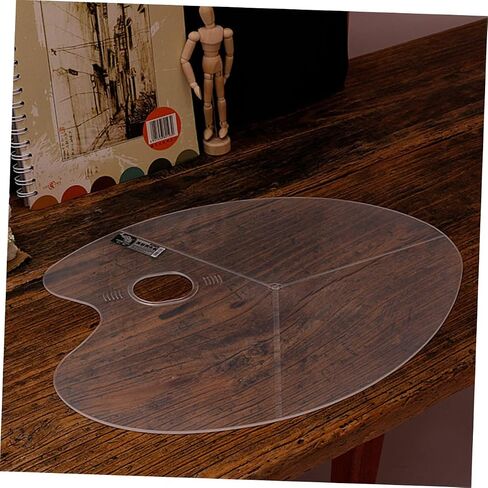 Homoyoyo 2pcs Plastic Paint Mixing Palette Lids Gouache Pirtment Tresh in Saudi Arabia