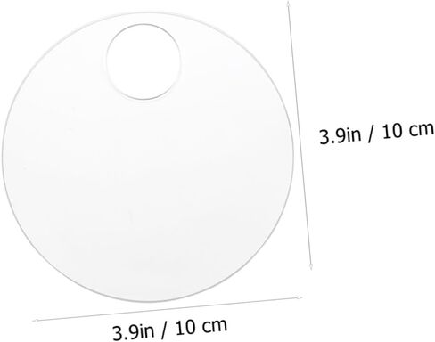 LIFKOME 2 Sets of Acrylic Makeup Mixing Trays for Beauty Salon and Home Use Adjustable Size Includes Mixing Tools for Eyeshadow and Nail Art in Kuwait
