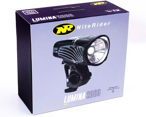 NiteRider Lumina Max 1500 Lumen المصباح الأمامي القابل لإعادة الشحن MTB Road Commuter Bike Light Front LED Light سهل التركيب لسلامة ركوب الدراجات in Saudi Arabia