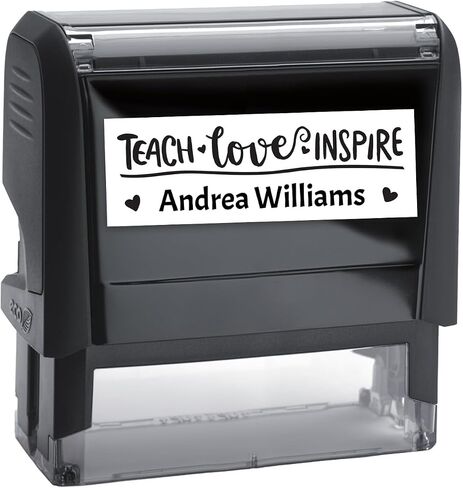 Likes This Emoji Custom Teacher Stamp/Self Inking Student Work Stamper/Personalized Thumbs Up Black Imprint/Homework and Worksheet Stamp/Made in USA in Kuwait