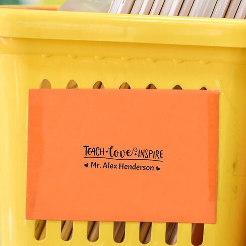 Likes This Emoji Custom Teacher Stamp/Self Inking Student Work Stamper/Personalized Thumbs Up Black Imprint/Homework and Worksheet Stamp/Made in USA in Kuwait