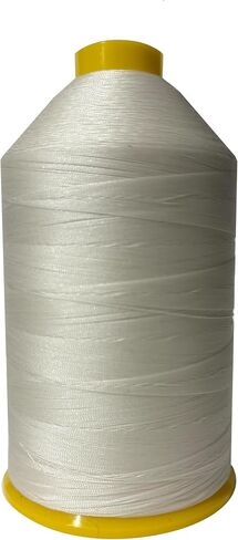 Amann Strongbond 40 / V69 NYLON Industrial Bolded There 70 3500M - خيط خياطة شاق للجلد ، تنجيد وأكياس - 3،827 ياردة ، أبيض - 420567FRTNA in Saudi Arabia