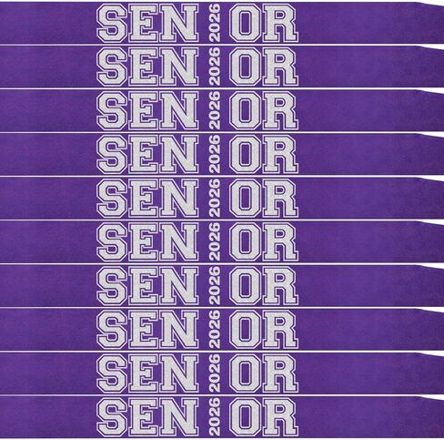 كبار Sash 2026 Glitter Letters 10 Pack Class Of 2026 Creguation Celebrations تخرجت أخيرًا مستلزمات حفلات الاحتفال بالاحتفال بالأزرق الأبيض ، الأزرق الأبيض in Kuwait