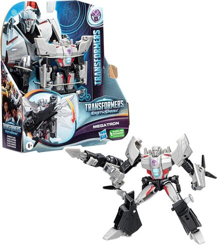 Transformers EarthSpark Megatron Warrior Class 12.5 cm Action Figure Robot Toy for Kids Age 6+ in Saudi Arabia