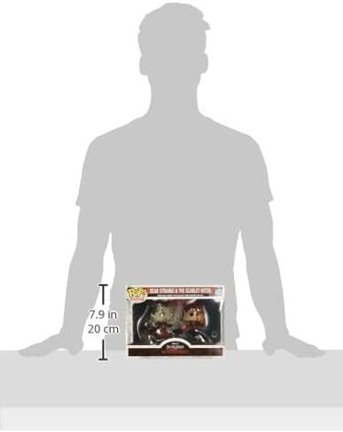 Funko Pop! Moment Marvel: Doctor Strange Multiverse of Madness - Dead Strange and Scarlet Witch, Multicolor, 60915 in Saudi Arabia