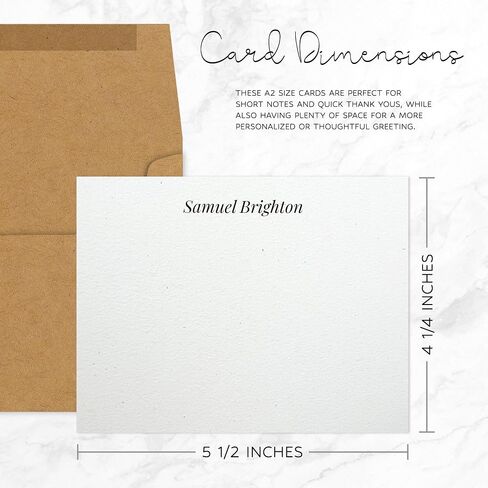 Personalized Note Cards – Custom Flat Stationery Set with Name – Personalized Thank You Cards – Elegant Personalized Stationery for Women (Allison Christie) in Saudi Arabia
