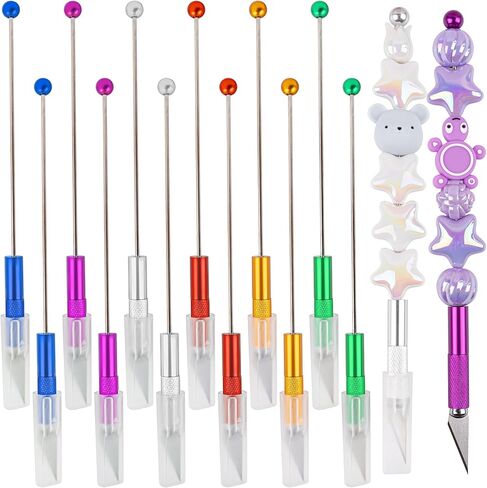 Framendino ، 12 Pack Metal Beadable Tool Blank for DIY Making Craft in Kuwait