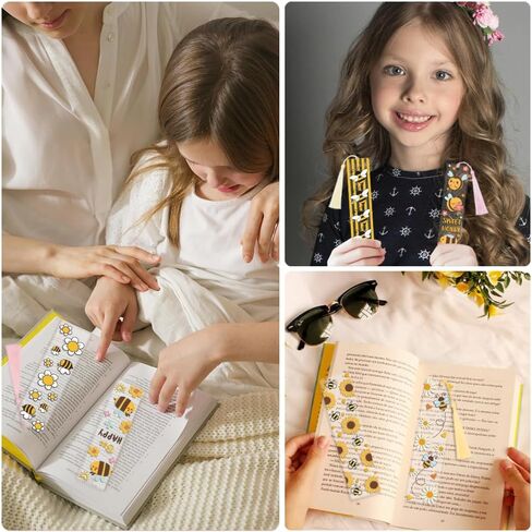 Peaceblue 30pcs UV DTF الإشارات المرجعية لفائف نقل الملصقات الرياضية للنساء القراءة للرجال القراءة ، المرجعية المقاومة للماء شارات (لا توجد مرجعية فارغة) للمعادن البلاستيكية الأكريليك الفارم الفارم in Kuwait